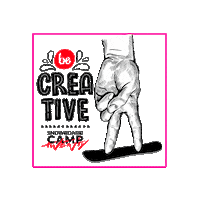 Becreative Sticker by snowboard_camp_twenty