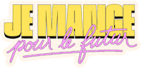Sasha Manger Sticker by Clémence Gouy