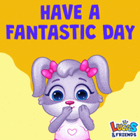 Have A Great Day GIF by Lucas and Friends by RV AppStudios
