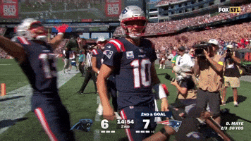 Football Celebration GIF by New England Patriots