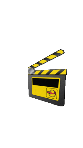 Cinema Clap Sticker by SionaraVideo