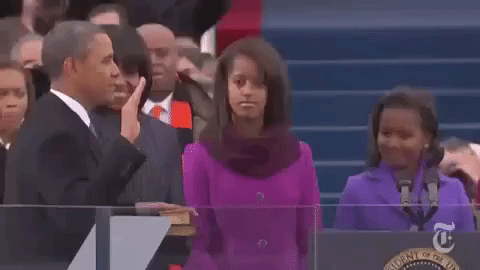 president barack obama oath GIF by Obama