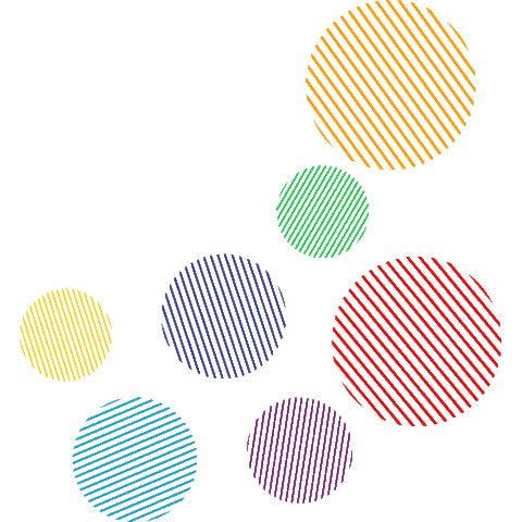 amanda5lima colorful colors lines circles Sticker