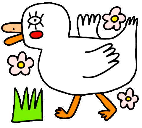 Cartoon Bird Sticker by pey chi