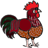 Happyhuhn Sticker