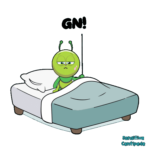 Tired Good Night Sticker by VeeFriends