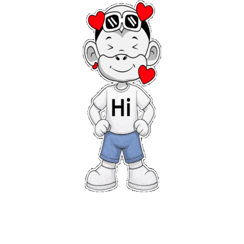 Te Amo Hello Sticker by Zhot