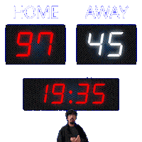 45 Away Sticker