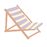 Strand Vakantie Sticker by miekinvorm