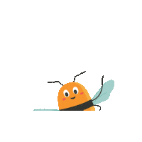 Bee Honey Sticker by Po Stronie Roślin
