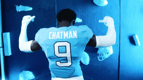 North Carolina Football GIF by UNC Tar Heels