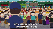 randy marsh talking GIF by South Park 