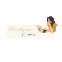 Assistante Virtuelle Sticker by Hive Agency