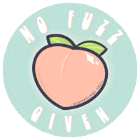 dermaplanepro spa peach esthetician aesthetician Sticker