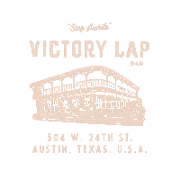 VictoryLapATX texas austin ut atx Sticker
