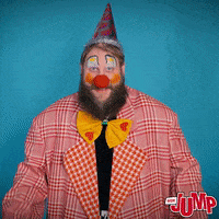 Jump Clown GIF by Mitteldeutscher Rundfunk