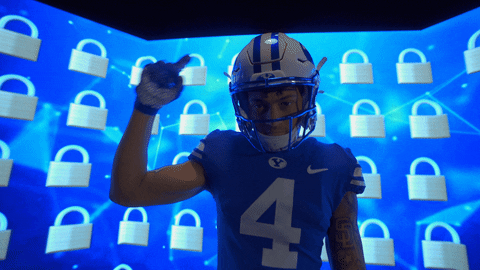 Byu Football Pick GIF by BYU Cougars