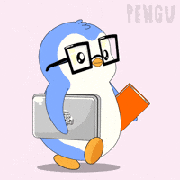 Work Working GIF by Pudgy Penguins