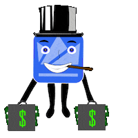 Bitcoin Exchange Money Sticker by WazirX