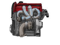Motor Turbo Sticker