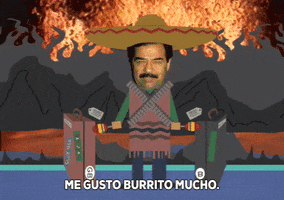 saddam hussein hello GIF by South Park 