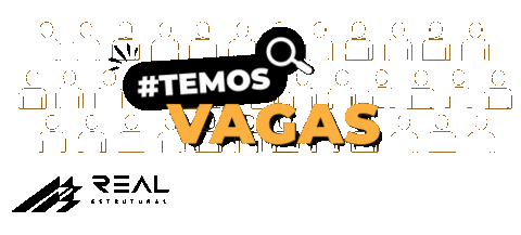 Temos Vagas Sticker by Real Estruturas