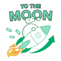 Moon Trading Sticker by bibit.id