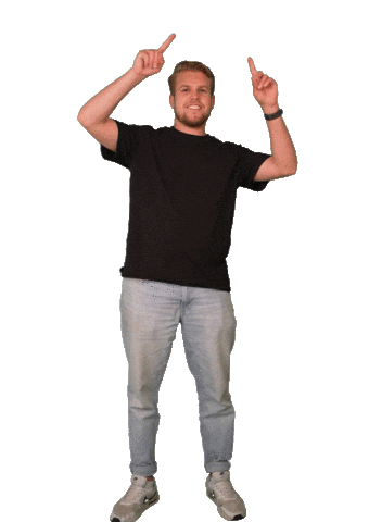 Click Look Here Sticker by demata