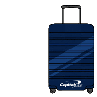 ready to go travel Sticker by Capital One