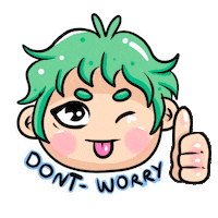 Hypersve kawaii dont worry hypersve Sticker
