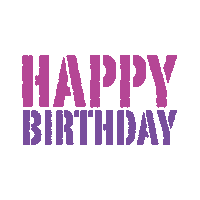 Happy Birthday Colors Sticker by #DCC