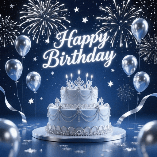 llwuStudio01 giphygifmaker celebration birthday cake GIF