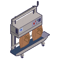 cetromaquinas machine maquina continua cetro Sticker