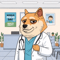 Shiba Inu Illustration GIF by Doge Pound