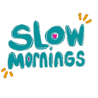 Morning Teal Sticker