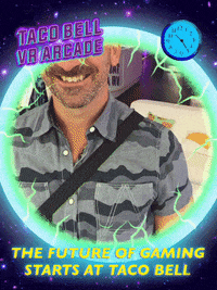 vrarcade GIF by Taco Bell VR Arcade