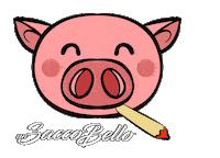 Porchetta Davidino Sticker by Un Sacco Bello