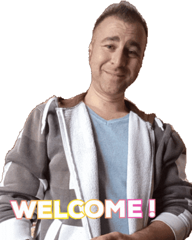 Happy French Sticker by Jonathan Mariotti