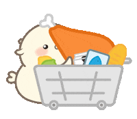 Food Shopping Sticker
