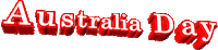 text australiaday Sticker
