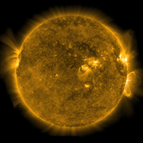 Solar Storm Sun GIF by NASA