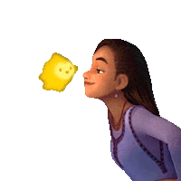 Star Wish Sticker by Walt Disney Animation Studios
