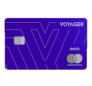 Debit Card Crypto Sticker by Voyager