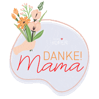 Mothers Day Logo Sticker by Werbeagentur Hueper