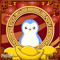 恭喜发财 Chinese New Year GIF by Pudgy Penguins
