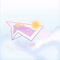 CreativeSprinkle kawaii travel water stars GIF