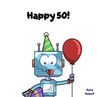 Turning 50 Happy Birthday GIF by VeeFriends