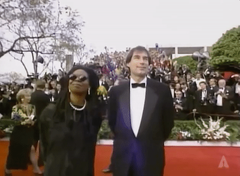 Waving Whoopi Goldberg GIF by The Academy Awards