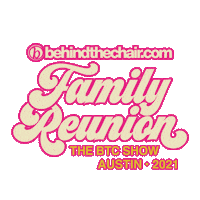 Family Reunion The Btc Show Sticker by behindthechair.com