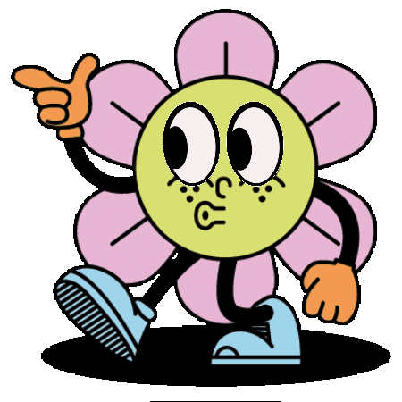 VitosDE happy flower look relax Sticker